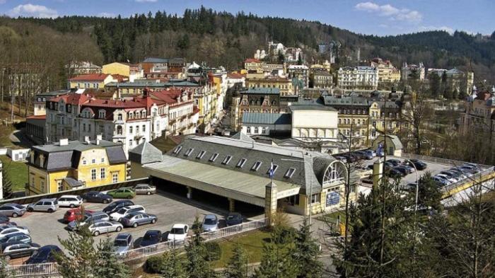 Hotel Maxim Mariánské Lázně Dış mekan fotoğraf