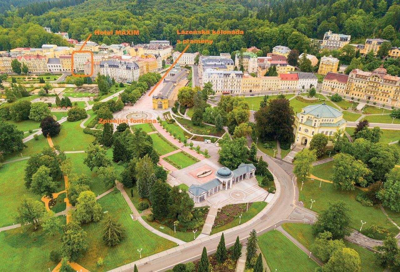 Hotel Maxim Mariánské Lázně Dış mekan fotoğraf